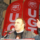 Omar Rodríguez, secretario general de UGT en el Bierzo, en una imagen de archivo.
