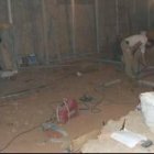 Los trabajadores comenzaron las obras a principios de semana en el Aedes Augusti