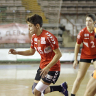 Alicia Cembranos jugó ayer su último partido de la temporada con el Cleba