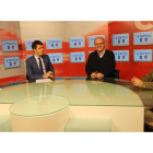 Silvia Nogueiro,Miguel Ángel Blanco, Antolín de Cela y Manuel C. Cachafeiro en La Tertulia.