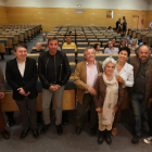 Los participantes en las jornadas, ayer en la Casa de la Cultura.
