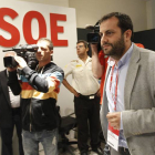 Ibán García del Blanco en un acto del PSOE