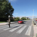 En este paso de cebra de la avenida de Galicia murió atropellada el año pasado una mujer.