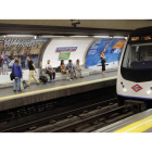 La primera campaña en el Metro de Madrid, en la que el Ayuntamiento de León vendió la imagen de la ciudad, se celebró en el pasado mes de junio. RAQUEL P. VIECO