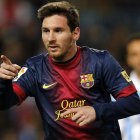 El jugador argentino del Barcelona, Leo Messi.