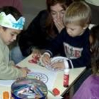 Los niños disfrutaron con las actividades programadas para ellos