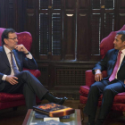 Rajoy y el presidente de Perú, Ollanta Humala, en Nueva York.