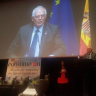 Borrell, en un acto organizado por Societat Civil Catalana en Bruselas.