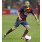 Iniesta firmará el lunes la renovación de su contrato.