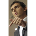 El presidente de Ciudadanos, Albert Rivera. javier lizón