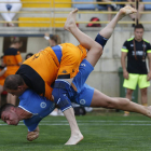 El Reino de León fue escenario del corro de San Pedro de la Liga de Verano de lucha leonesa. FERNANDO OTERO