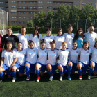 Formación del equipo del Ponferrada 2014 que milita en el grupo 1 de la Segunda División Femenina.