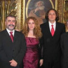 Los miembros de la agrupación La Colombina, especializada en Renacimiento y Barroco.