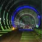 Imagen del túnel que se abrirá al tráfico ferroviario en 2015