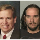 A la izquierda, Aubrey Lee Price cuando trabajaba como banquero, y a la derecha, en una imagen reciente facilitada por el FBI.