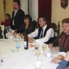 Un momento de la cena de clausura de las jornadas gastronómicas de El Borrallo en el Hotel Astorga