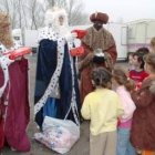 Un momento de la cabalgata de los Reyes Magos de Villaquilambre en las pasadas navidades