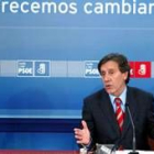 El secretario regional del PSOE, Ángel Villalba, presenta la cumbre del noroeste