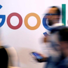 El logotipo de la multinacional tecnológica Google.