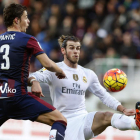 El galés Bale en el partido del Madrid ante el Eibar.