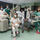 Parte del equipo de Urología del Hospital de León, que ha ganado el premio Joaquín Albarrán. JESÚS F. SALVADORES