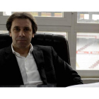 El astorgano Felipe Miñambres en su despacho de director deportivo del Rayo Vallecano.