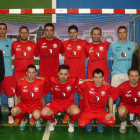 La selección de León en su debut ante la de Salamanca.