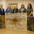 El jurado: Adriana Ulibarri, Prieto, Uriarte, Zurdo, Mari Pepa, Montserrat González y Cuevas.