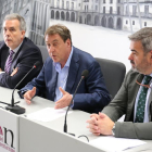 Un momento de la presentación de esta mañana