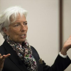 Christine Lagarde, directora del Fondo Monetario Internacional.