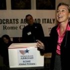 La ministra de Deportes italiana, Giovanna Melandri, que nació en Estados Unidos, votó ayer en Roma