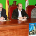 José Luis Galán, Francisco Castañón y Secundino Vicente, en la presentación del congreso.