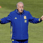 Del Bosque no ha podido sostener el carácter ganador de un grupo en declive. JUANJO MARTÍN