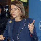 La secretaria general del PP, Dolores de Cospedal.