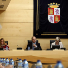 Herrera, durante su comparecencia ante la Comisión de Economía y Hacienda. R. GARCÍA