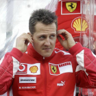 Michael Schumacher, durante el GP de Valencia, en el 2006.