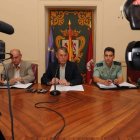 Luis Fernández, Francisco Álvarez y José Luis Fernández.