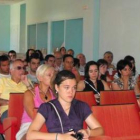 Alumnos participantes en el curso de la Universidad.