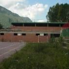 Una imagen del estado de los trabajos del nuevo gimnasio del instituto de Villablino