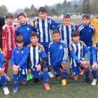 Formación del equipo del Soccer Ponferradina alevín. MANUEL MACÍAS