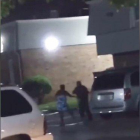 Captura del vídeo de la actuación policial en Texas.