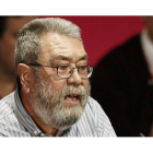 El secretario general de UGT, Cándido Méndez, durante su intervención en la inauguración del 41 Congreso confederal del sindicato.