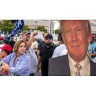 La figura de Trump no deja indiferente a nadie: tiene simpatizantes y detractores a partes iguales. GIORGIO VERA