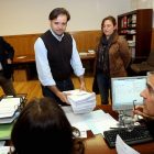 El PSOE registró ayer los candidatos a las Cortes.