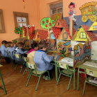 Alumnos de infantil en clase, en una imagen de archivo. MARCIANO