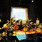 La Big Band portuguesa de la Esmae, donde participó Yáñez.