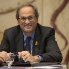 El president Quim Torra, en una reunión del Consell Executiu.