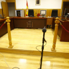 Sala de vistas de los juzgados de León, en imagen de archivo. RAMIRO