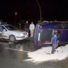 La foto de archivo muestra uno de los más de mil accidentes de tráfico registrados en Ponferrada