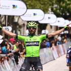 El ciclista navarro Enrique Sanz, del equipo Euskadi-Murias,